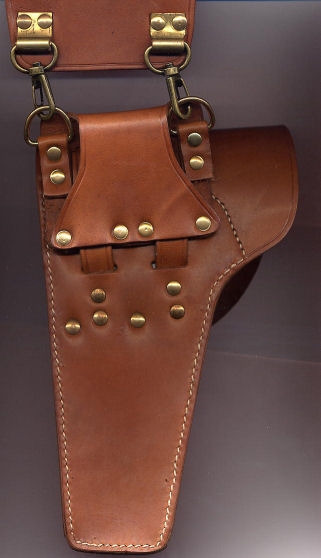 Leder Holster Browning Hi-Power IWB Rechts Schwarz Pro Carry